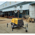 LED Trailer Emergency Generator Light Tower